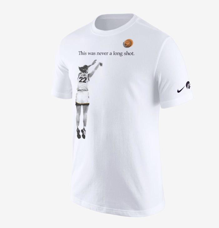 Caitlin Clark NCAA All-Time Scoring Record Nike Men's Tee